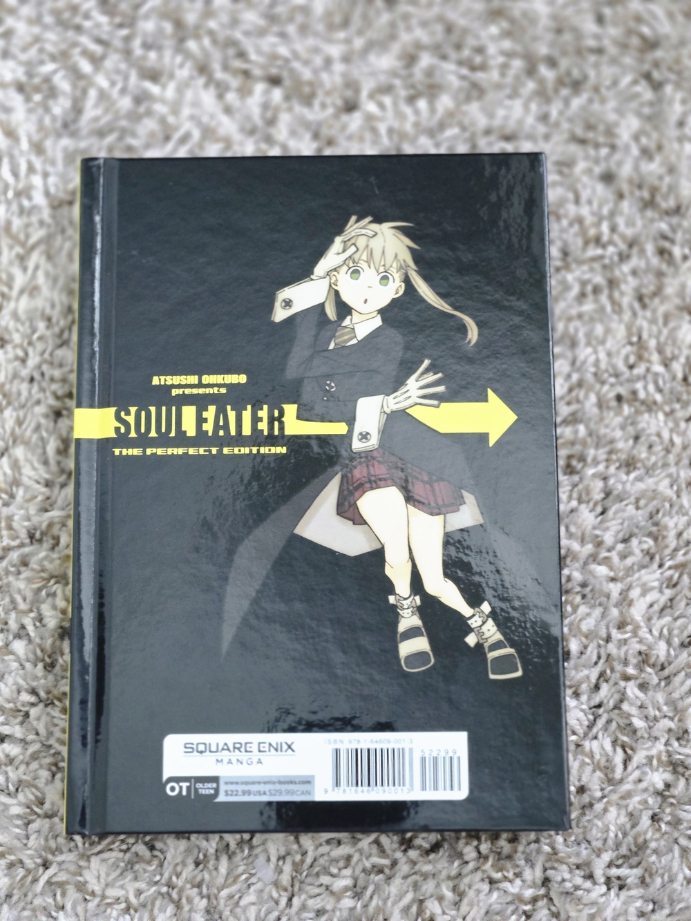 Soul Eater: The Perfect Edition Hardcover - Black & Yellow Cover by